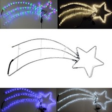 Stella cometa luminosa 180 luci led grande cm 125 per esterno interno natale