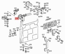 MERCEDES MB100 W631 MECCANISMO