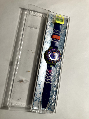 1992 swatch scuba 200 - 200, diving