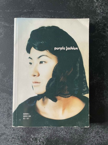 Purple fashion magazine number - fashion,