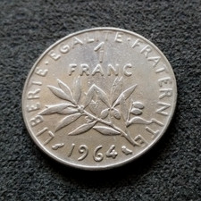 Monnaie France 1 Franc 1964