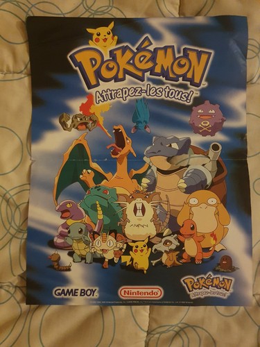 Poster pokémon gameboy - poster,