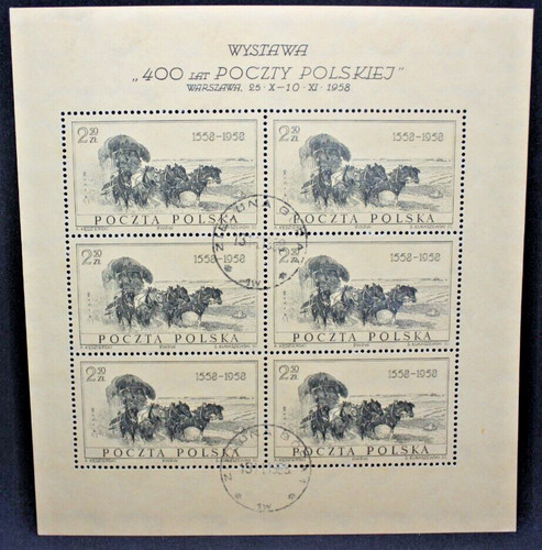 Polonia 1958 anniversario - 1958,
