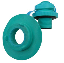 Valvola Tappo a Vite  ø 22 mm Plastica Resistente Gommoni Materassini Gonfiabili