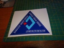 ADESIVO STICKER KLEBER vintage SERVIZIO CROCE ROSSA