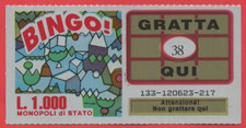 GRATTA E VINCI LOTTERIA BINGO