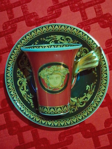 Versace rosenthal tazza moka - versace,