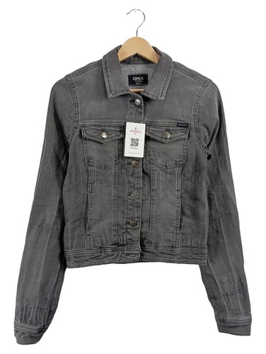 Only giacca jeans - jeans, grigia