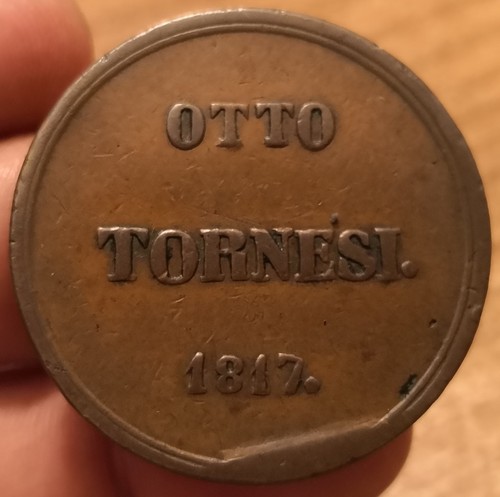 Tornesi 1817 due sicilie - 8,