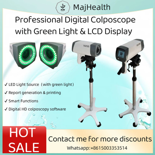 Colposcopio digitale con - , luce