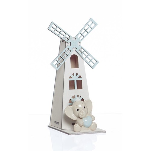 Elefante resina celeste con - celeste,