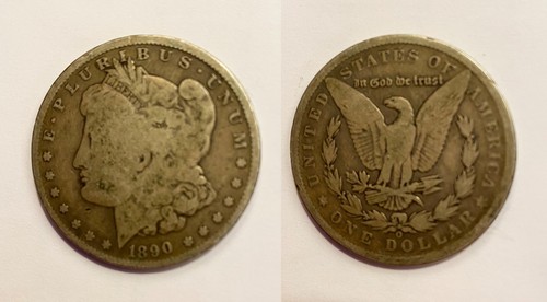 1890 morgan argento dollaro - 1890-o,
