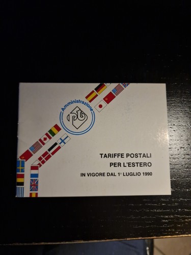 Libretto tariffe postali - , per