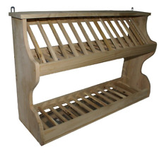 Piattaia in legno naturale di