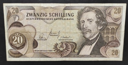 Austria banconota 20 - da,