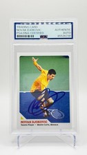 Novak Djokovic SIGNED SI Card