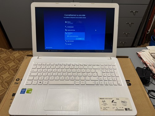 Notebook asus f540l bianco - notebook,
