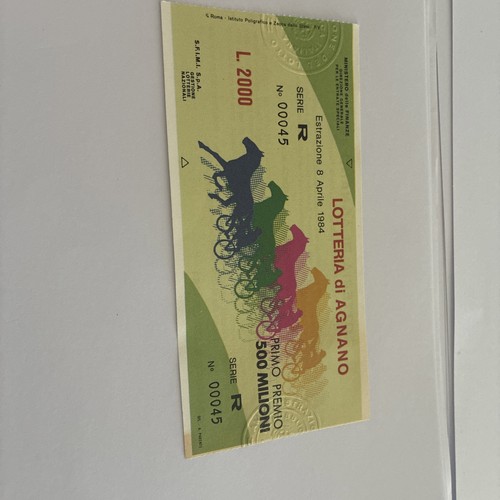 Biglietto lotteria nazionale - lotteria,