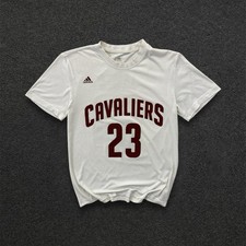 Adidas Vintage Y2K Rare Lebron James NBA Cleveland Cavaliers 23 Jersey T Shirt