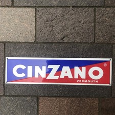 Cinzano Enamel Sign