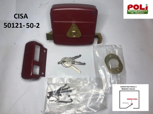 Serratura cisa esterna serie - esterna,