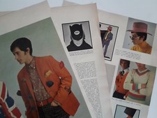 Ritaglio Giornale anno 1966 Il guardaroba pazzo dei ventenni Moda 