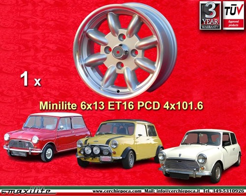 Cerchio mini minilite 6x13 - 1,
