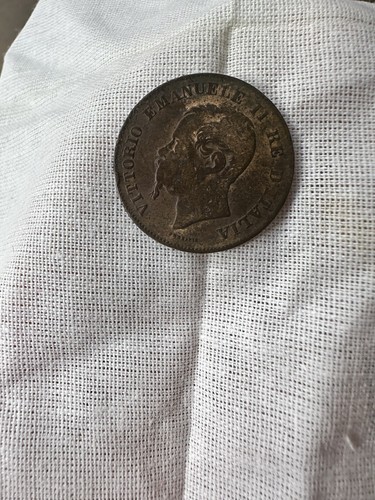 Moneta centesimi del - moneta, 1861