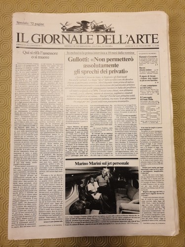 Giornale dell arte anno - il, dell'arte