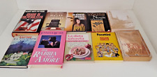 Lotto 10 Libri Romanzi Rosa Thriller Saggi Vari Autori e Generi Vintage Vecchi