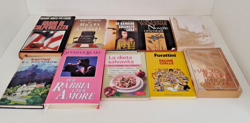 Lotto libri romanzi - lotto, 10