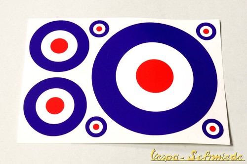 Vespa set adesivi - set, "mod