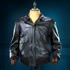 Giacca pelle da volo bomber