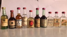 10 mignon vintage di liquore