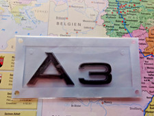 Logo originale Audi A3 scritta