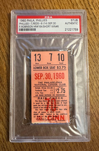 1960 phillies v reds - 9/30/1960,