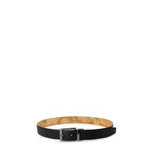 Black Leather Regular Belt