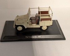 NL* MODELLINO FIAT CAMPAGNOLA 1952 Scala 1:43 colore bianco come da foto