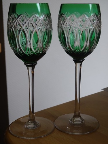 Baccarat verres vin - vin, du