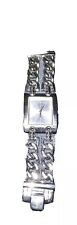 Cinturino catena orologio Guess donna acciaio inox funzionante MOLTO PICCOLO!!!!!!Japan Movt lucido
