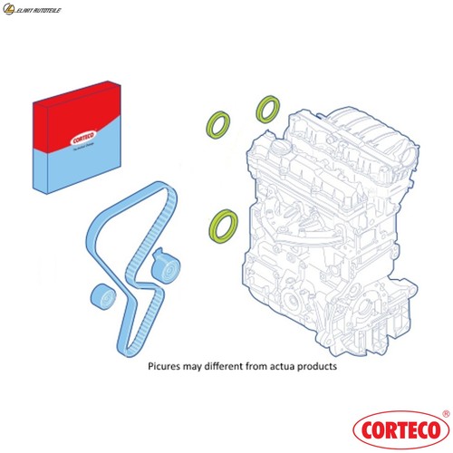 Kit guarnizioni albero motore - kit,