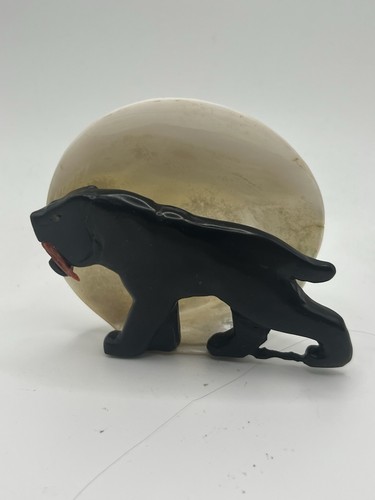 Zuni black panther - zuni, moon