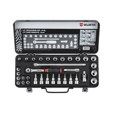 Chiavi a Cricchetto Bussola Professionali 3/8 Set 34pz - WÜRTH 096512 34