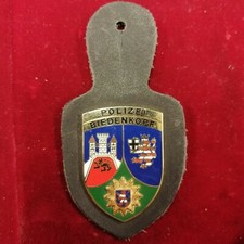 1833 - Distintivo  della "Polizei Biedenopf" - Polizia tedesca