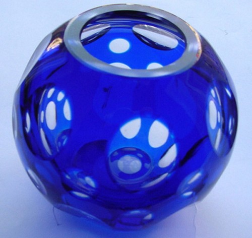 Cristallo vaso vetro levigato - vaso,