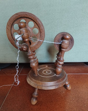 MINIATURA ARCOLAIO FILARINO IN LEGNO - DIPANATORE per filati lana, cotone, seta