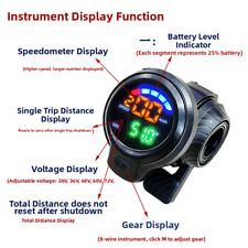 Display LCD Velocità 8 Pin