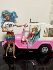 Barbie Jeep 2012 originale - Mattel con 4 bambole 
