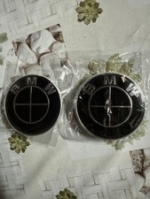 2 Stemma Bmw Nero 74mm
