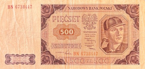 Polonia 500 zlotych 140 - polonia, p-140